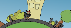 The Furry Fours vs. Goatie the EVIL Goat